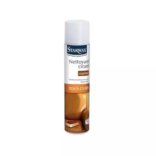 Nettoyant cirant express Cuirs Starwax