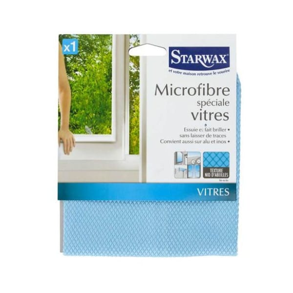 Microfibre spéciale vitres Starwax