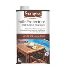 Huile protectrice teck et bois exotiques Starwax