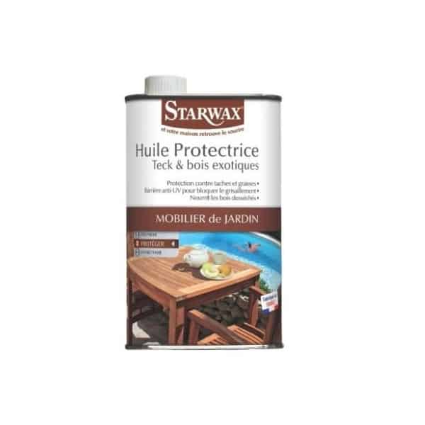 Huile protectrice teck et bois exotiques Starwax