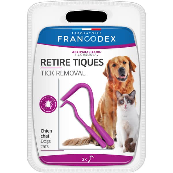 Retire tiques chien et chat FRANCODEX