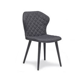 Chaise tissu Gris Foncé Magellan