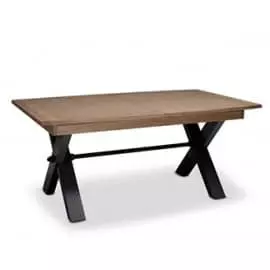 Table pieds X Magellan bois