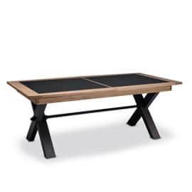 Table pieds X céramique Magellan