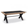 Table pieds X céramique Magellan