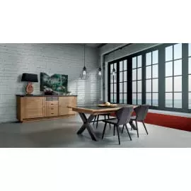 Bahut 3 portes 1 tiroir Grand Modèle Magellan
