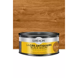 Cire antiquaire BLACK BISON teinte Chêne Moyen