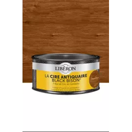Cire antiquaire BLACK BISON teinte Chêne Foncé