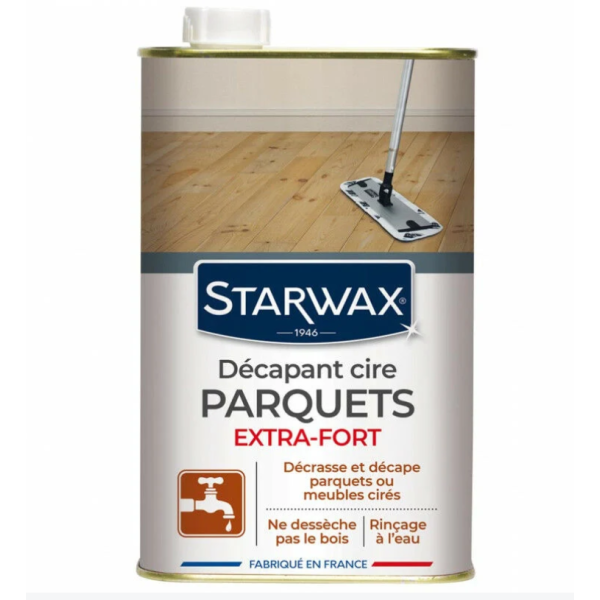 Décapant cire pour parquets STARWAX 1L