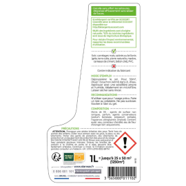 Nettoyant concentré pour carrelages et sols plastiques Ecocert
