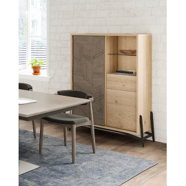 Armoirette MOZAÏK 1 porte coulissante