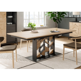 Table pied central 200 cm MOZAÏK