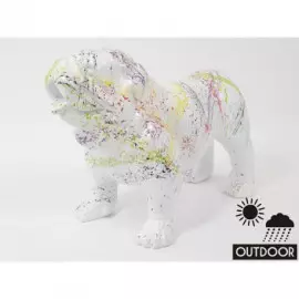 SPLASH bulldog blanc S 58cm