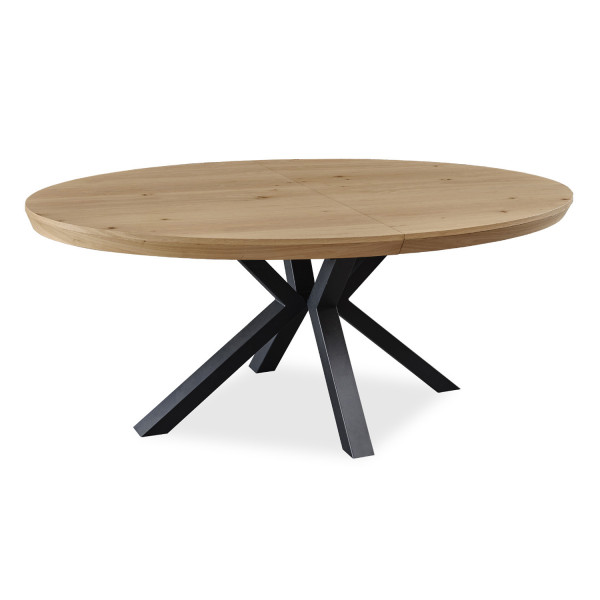 Table ovale en bois