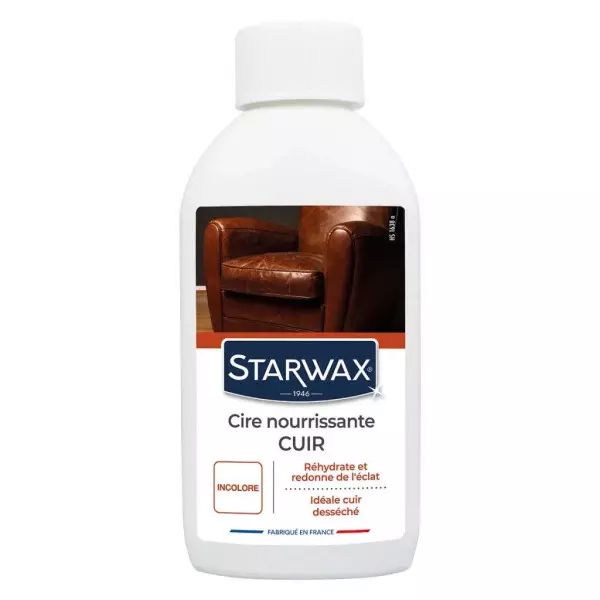 Cire nourrissante cuir Starwax