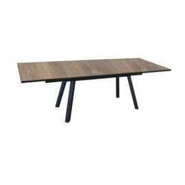 Table AGRA 180/230/280 / Graphite WOOD