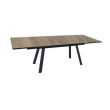 Table AGRA 180/230/280 / Graphite WOOD