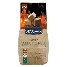 Carrés Allume-feu Starwax