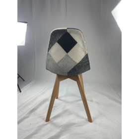 Chaise scandinave patchwork HD3643