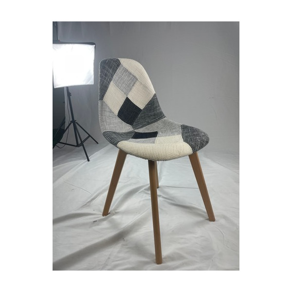Chaise scandinave patchwork HD3643