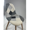 Chaise scandinave patchwork HD3643