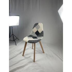 Chaise scandinave patchwork HD3643