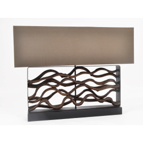 luminaire nature avec branches