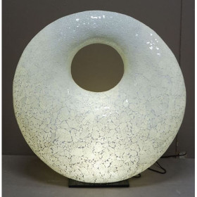 Lampe mosaïque donut blanche Joly's