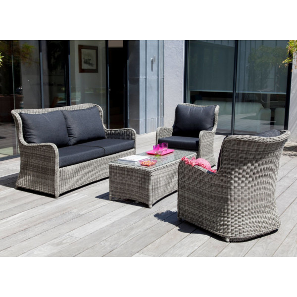 Salon de jardin STELLA 4PCS
