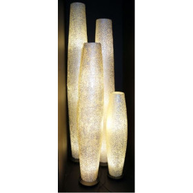 Lampe en nacre gold Joly's 180cm