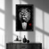 Tableau Lion Sylvain Binet