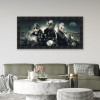 Tableau Chiens Motards Sylvain Binet