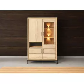 Vitrine 3 Portes - 1 Porte vitrée -1 Niche PONTO