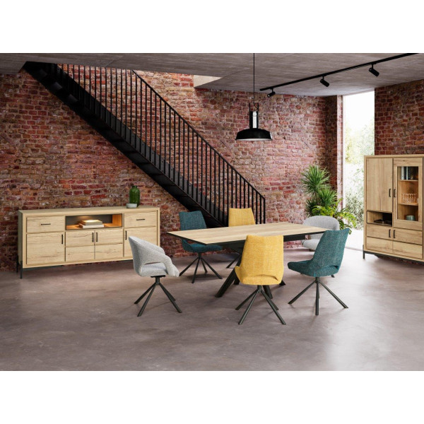 Meuble de rangement 2 Portes - 2 Tiroirs - 1 Niche PONTO