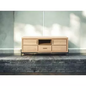 Meuble télé 1 Porte - 1 Tiroir -1 Niche PONTO
