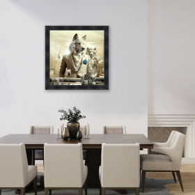Tableau loup luxury Sylvain Binet