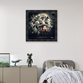 Tableau Super Héros Sylvain Binet