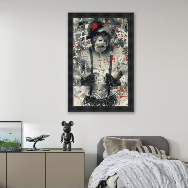 Tableau Urban Monkey Sylvain Binet