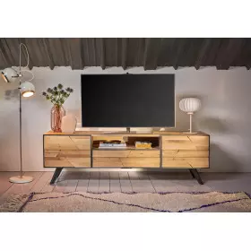 Meuble TV 2 Portes - 1 Tiroir - 1 Niche 175 cm CAPLA