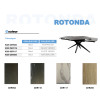 Table rotative ROTONDA