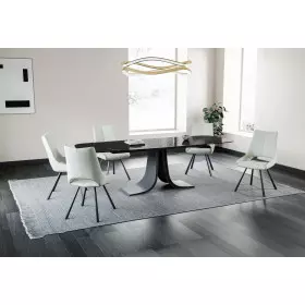 Table AUREL ovale waterglass