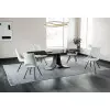 Table AUREL ovale waterglass