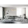 Table AUREL ovale waterglass