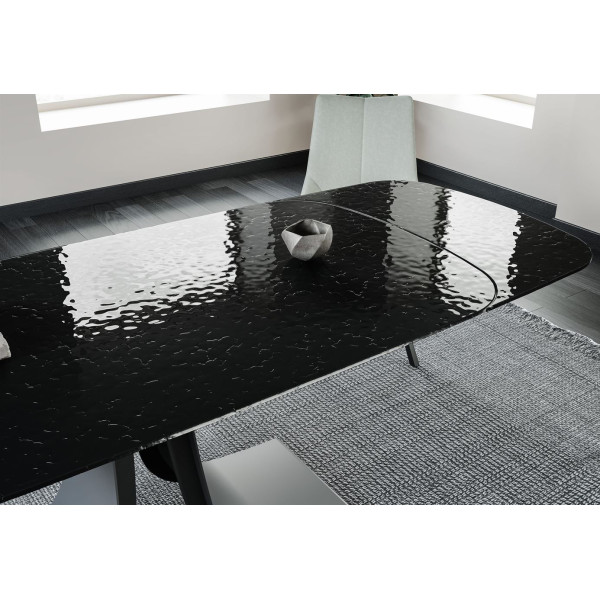 Table AUREL ovale waterglass