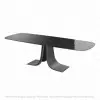 Table AUREL ovale waterglass