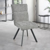 Chaise AMBRE pied métal sans accoudoirs