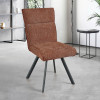 Chaise AMBRE pied métal sans accoudoirs