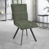 Chaise AMBRE pied métal avec accoudoirs