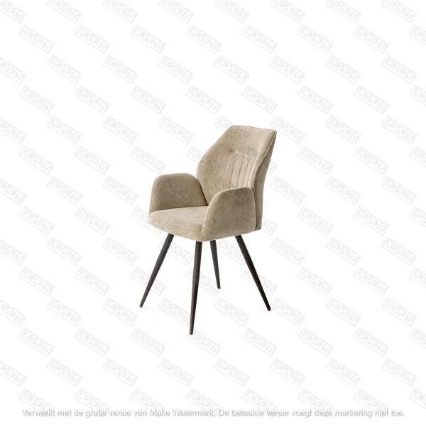 Chaise DORIN avec accoudoirs