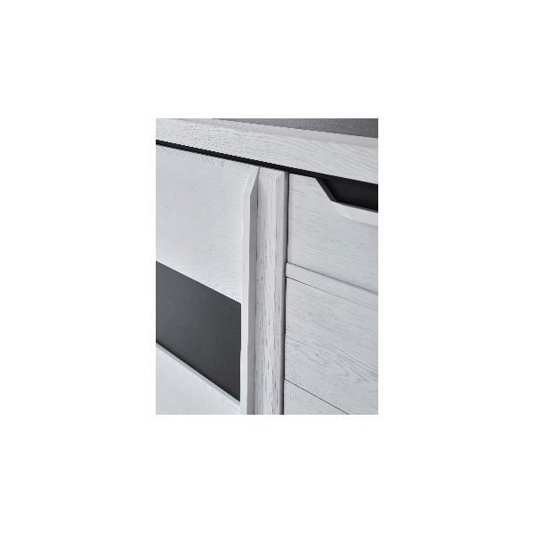Enfilade 4 Portes - 1 Tiroir 235 cm - TOLEDE
